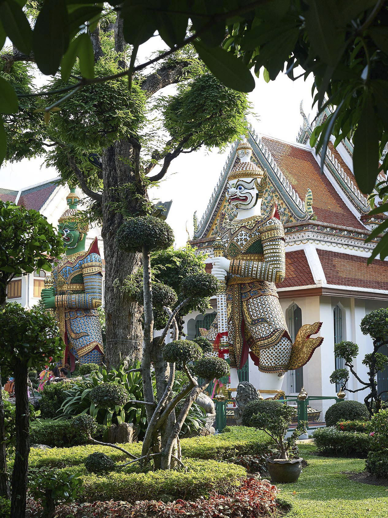Beitragsbild Corporate, Reisefotografie, Wat Arun, Bangkok, Yakshas bewachen Tempel